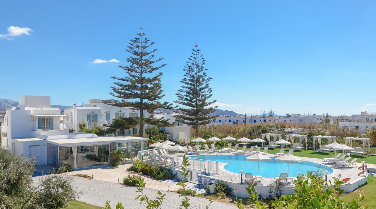 Birikos Studios & Apartments Agios Prokopios  Bagian luar foto