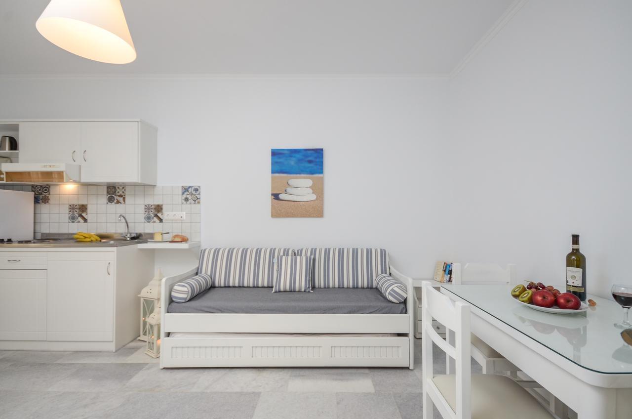 Birikos Studios & Apartments Agios Prokopios  Bagian luar foto